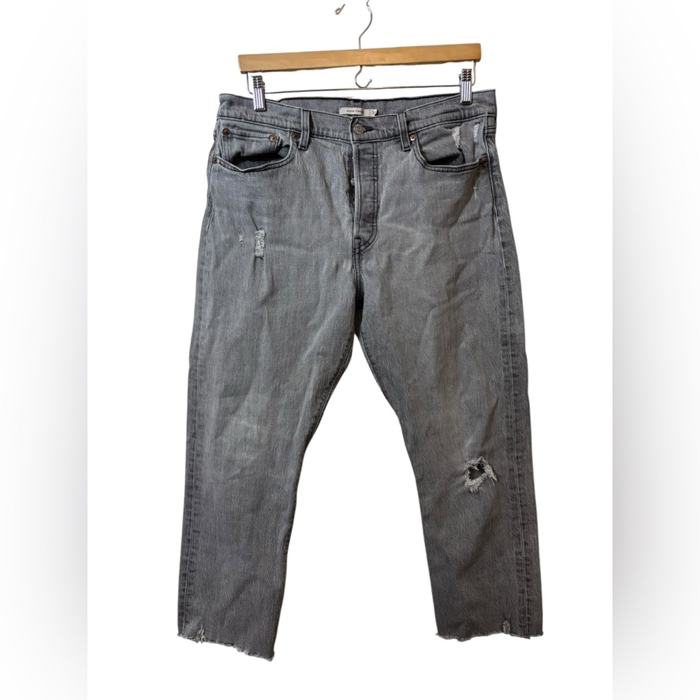 Levi’s | wedgie straight 32 denim jeans grey
